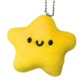 BRE16 Brelok breloczek GWIAZDKA gwiazda miękka puszysta zawieszka kawaii