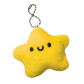BRE16 Brelok breloczek GWIAZDKA gwiazda miękka puszysta zawieszka kawaii