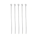 I31 Igły jubilerskie szpilki haczyki 65mm 0,7mm 30szt stal nierdzewna