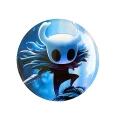 PRZ110 Przypinka button badzik Vessel z Hollow Knight 58mm L