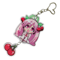 BHM44 Brelok breloczek akrylowy hand made Hatsune Miku Sakura wisienki