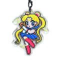BHM45 Brelok breloczek akrylowy Czarodziejka z księżyca Sailor Moon pixel art