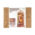 TGB15 Book nook miniaturowy domek DIY Rolife Holiday Cafe Kawiarnia Królika