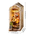 TGB15 Book nook miniaturowy domek DIY Rolife Holiday Cafe Kawiarnia Królika