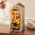 TGB15 Book nook miniaturowy domek DIY Rolife Holiday Cafe Kawiarnia Królika