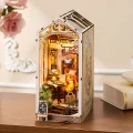 TGB15 Book nook miniaturowy domek DIY Rolife Holiday Cafe Kawiarnia Królika