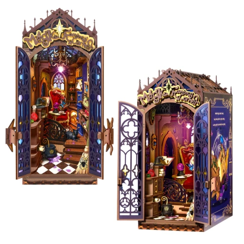 TGB14 Book nook miniaturowy domek DIY Rolife Magic Fantasy Corner Magiczny zakątek
