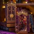 TGB14 Book nook miniaturowy domek DIY Rolife Magic Fantasy Corner Magiczny zakątek