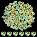 ZAW325 Zawieszki kryształowe Crystal AB SERCE serduszka serduszko 5szt