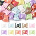 Koraliki akrylowe cukierki candy króliczki opalizujące duże