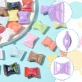Koraliki akrylowe cukierki candy króliczki opalizujące duże