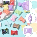 Koraliki akrylowe cukierki candy króliczki opalizujące duże