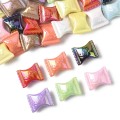 Koraliki akrylowe cukierki candy króliczki opalizujące duże
