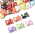 Koraliki akrylowe cukierki candy króliczki opalizujące duże
