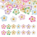 Zawieszki akrylowe KWIAT LEI kwiatki PLUMERIA hibiskus LOTOS 34mm