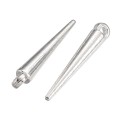 Zawieszki metalowe kolce kolec 21mm goth alternative punkt srebrne