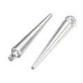 Zawieszki metalowe kolce kolec 21mm goth alternative punkt srebrne