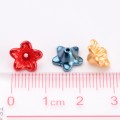 PER46 Koraliki akrylowe perłowe KWIATEK 10mm konwalie kolorowe 30szt