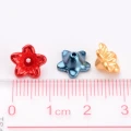 PER46 Koraliki akrylowe perłowe KWIATEK 10mm konwalie kolorowe 30szt