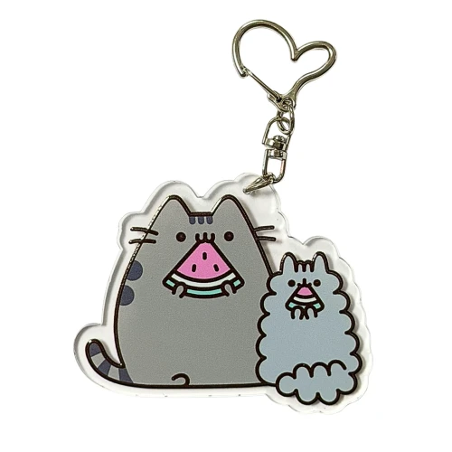 BHM62 Brelok breloczek akrylowy 10cm HM Kotek Pusheen i przyjaciel