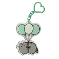 BHM63 Brelok breloczek akrylowy 10cm HM Kotek Pusheen i balony