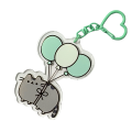 BHM63 Brelok breloczek akrylowy 10cm HM Kotek Pusheen i balony