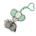 BHM63 Brelok breloczek akrylowy 10cm HM Kotek Pusheen i balony