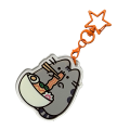 BHM64 Brelok breloczek akrylowy 11cm HM Kotek Pusheen i ramen z jajkiem