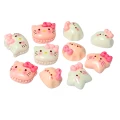 KAB13 Kaboszon ozdoby do wykonania zawieszki Kitty Jellycat pierożki gwiazdki 10szt mix