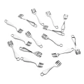 ZAW361 Zawieszki charm metalowe widelec widelczyk widelce 5szt