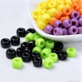 KOP151 Koraliki oponki 9mm kandi pony bead miks kolory tropiki egzotyczne 50szt