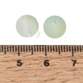 KSZ112 Piękne koraliki szklane KULE kulki KULA 8,5mm 20szt akwarela złote plamki