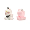 ZAW367 Zawieszki żywica jellycat kotki kotek figurki cute miks 5szt