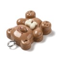 ZAW372 Zawieszka z akrylowej żywicy ciastko misiu miś bear cute 1szt