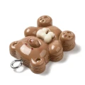 ZAW372 Zawieszka z akrylowej żywicy ciastko misiu miś bear cute 1szt