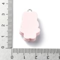 ZAW374 Zawieszka z akrylowej żywicy królik króliczek bunny cute 1szt