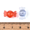 KOK237 Koraliki akrylowe przezroczyste CUKIERKI CANDY 16mm mix kolorów 20szt