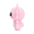 SIL1 Duży koralik silikonowy figurka 3D axolotl aksolotl 1szt różowy