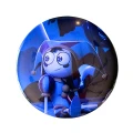 PRZ112 Przypinka button badzik Blue Pomni Digital Circus 58mm L