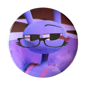 PRZ118 Przypinka button badzik Jax Digital Circus 58mm L