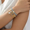 AKR11 Koraliki akrylowe morskie ocean rozgwiazda gradient mix kolor 20szt