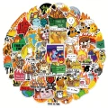 Naklejki STICKER BOMB WLEPY wlepki THIS IS FINE DOG MEMY