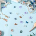 KSZ117 Koraliki szklane MORSKIE OCEAN rybka rozgwiazda muszelki 10szt mix