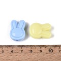 Koraliki akrylowe króliczki głowa królik bunny mix
