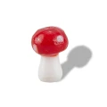 Koraliki lampwork szklane malowane muchomorki muchomor grzybki