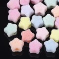 koraliki GWIAZDKI gwiazda flocky aksamit z futerkiem 8mm