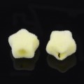 koraliki GWIAZDKI gwiazda flocky aksamit z futerkiem 8mm
