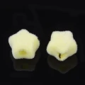 koraliki GWIAZDKI gwiazda flocky aksamit z futerkiem 8mm