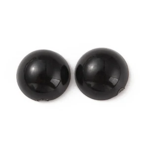 Oczy OCZKA do figurek druku 3D czarne rękodzieło mini kaboszon półperły 8mm 100szt