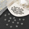 Zawieszki metalowe SERCE ażur spirala SERDUSZKA do bransoletek 10szt